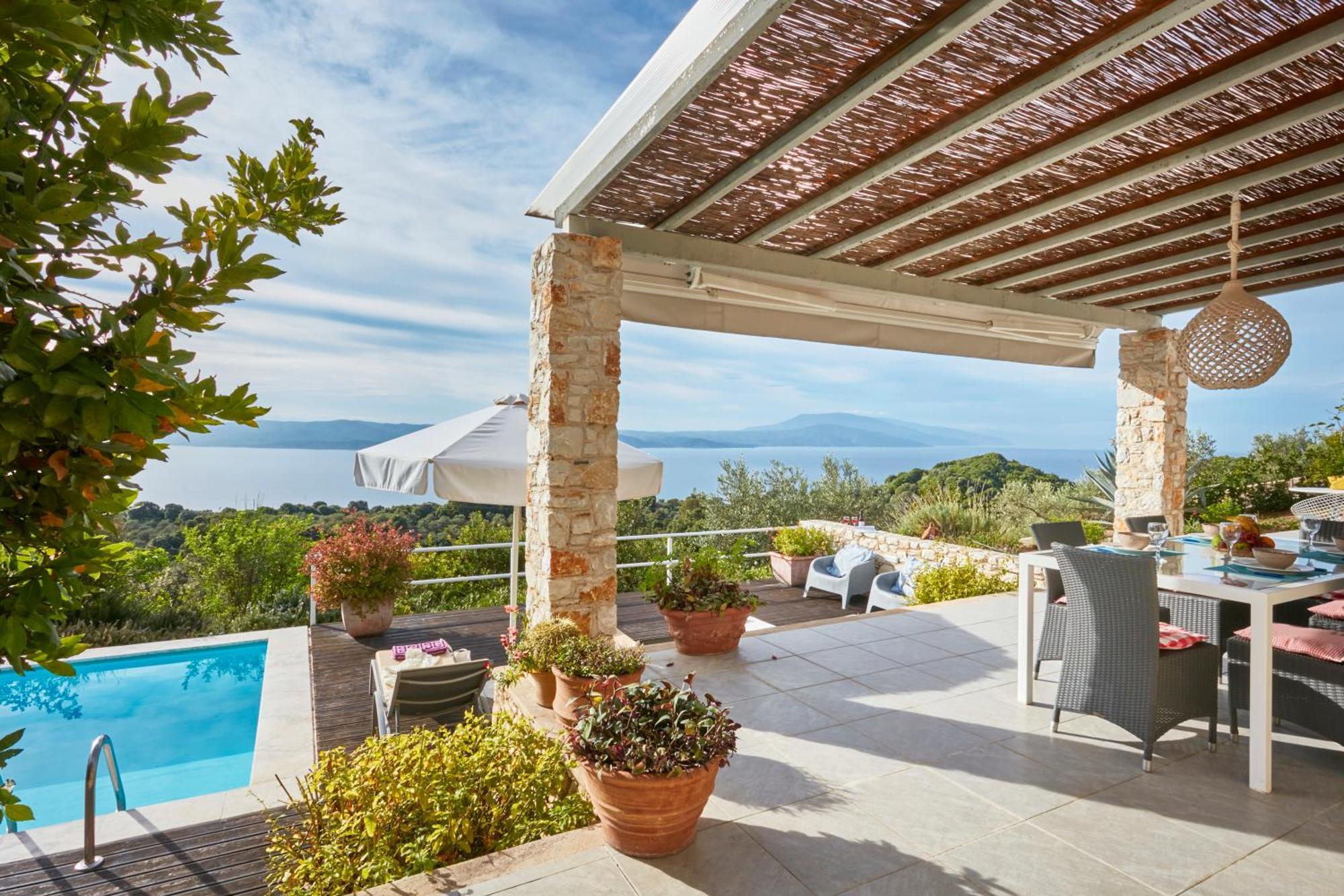 Luxury Villa In Kechria Экстерьер фото